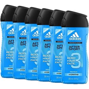 Adidas - Douchegel - 3in1 - After Sport - 6 x 250 ml
