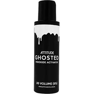 Attitude Hair Dye | Veganistische en dierproefvrije professionele peroxide-activator | Permanente Lightening Cream-ontwikkelaar | | Attitude Ghosted 20 Volume (6%) | 100ml
