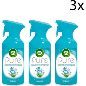 Air Wick Luchtverfrisser Spray - Pure Lentedauw 250ml x3