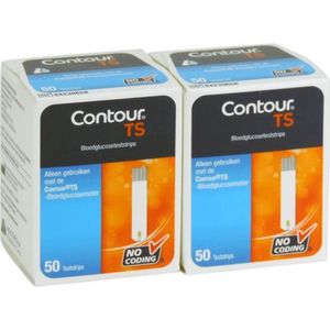 Contour TS bloedglucosestrips (2x50)