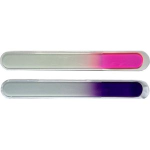 Unieke glazen nagelvijl van ongeveer 19 CM