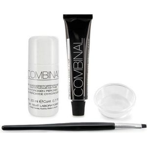 Combinal wimperverf zwart + waterstofperoxide (zonder penseel en mengbakje)