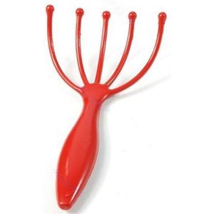 Hoofdmassage spin - Rood - Hoofdspin - Nek massage apparaat - Ontspannend