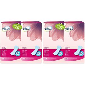 Tena Inlegkruisjes Lady Ultra Mini - 112 inlegkruisjes (4x28)