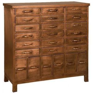 Towerliving Ladekast Chest Antique Copper