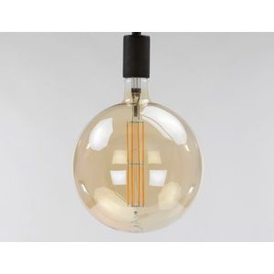Lichtbron LED [G200] filament bol 20,0 - E27 8W / Amberkleurig glas