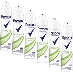 Rexona MotionSense Aloe Vera Scent Deodorant spray 6 x 150 ml