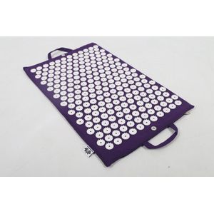 Om Namaste Spijkermat of Acupressuurmat - Paars - Acupressure mat