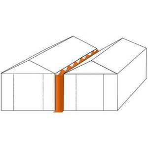 PVC Regengoot - Koppelgoot 10 meter