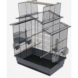 Vogelkooi - Parkietenkooi - Kanariekooi - voliere - Met Badhuis