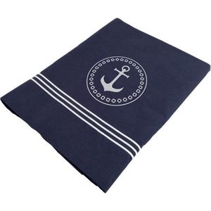 Marine Business Santorini tweepersoons blauw Laken en Kussensloop 280 x 210cm