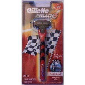 Gillette Mach 3 - promo set - scheersysteem incl mesje + 8 scheermesjes