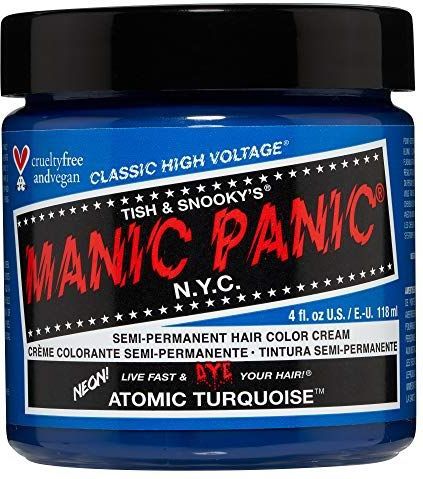 Manic Panic - Atomic Turquoise - Haarverf - Aqua-Blauw - Semi-Permanente Formule
