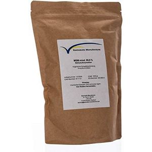 MSM Poeder 99,9% zuiverheid, hoogwaardig methylsulfonylmethaan voedingssupplement, organische zwavelverbinding, mesh-factor 60-80, geurloos en oplosbaar in water