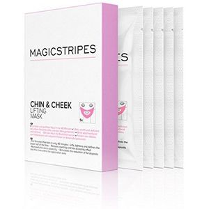 Magicstripes Chin Plus Cheek Lifting Mask, 5 stuks