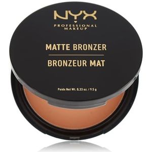 NYX Professional Makeup Matte Body Bronzer, Geperst poeder, zonder glanseffect, veganistische formule, medium