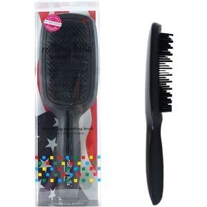Rolling Hills Borstel Hairbrushes Blow-Styling Smoothing Brush Black 1Stuks