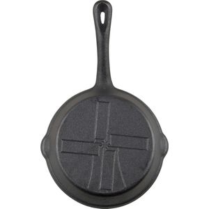 The Windmill Cast Iron - Skillet S met steel - Gietijzer - ⌀17,5 Cm