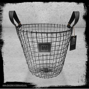 BadBoysBrand - Metal Basket - Mand - Metaal