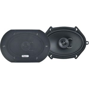 'Excalibur x572 2-weg audio luidspreker 13 x 18 cm/6 x 9, 450 W prijskoppeling voor vele Ford, Mazda of Fiat voertuigen