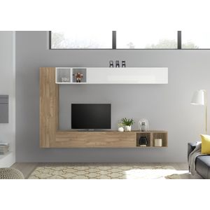 Benvenuto Design Bex TV-wandmeubel 49 Eiken