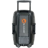 N-GEAR The Flash 1510 - Draadloze Bluetooth Speaker - Karaoke Set - 2 Microfoons - Discoverlichting