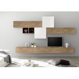 Benvenuto Design Bex TV-wandmeubel 44 Eiken