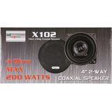 Excalibur X102 Speakerset 10cm Coaxiaal - Inbouw