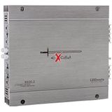 Excalibur X600.2 - Autoversterker - Tweekanaals - 1200 Watt - Zilver