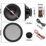 EXCALIBUR XC173 coaxiale luidspreker 400 Watt