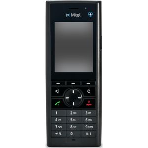 Mitel 712dt DECT-handset, Telefoon, Zwart