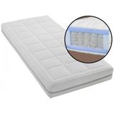 1persoons Boxspring met opbergruimte – Compleet 1persoons Boxspring 90x200 inclusief Pocketvering matras zwart