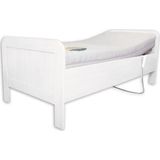 Elektrische Seniorenbed + elektrische bodem 90x200 witte kleur (zonder matras)
