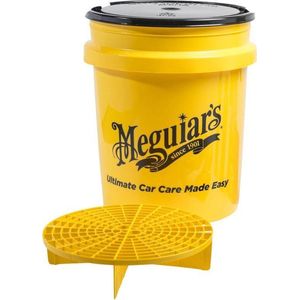 Meguiars X3003 Bucket Kit - autowas emmer met Grit Guard - 19 liter