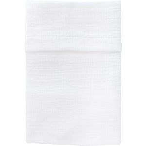 Cottonbaby wieglaken - wieg-aan-bed - Cottonsoft - 100x100 cm - wit
