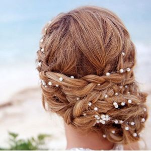 Bruidsmode haarmode gala feest ( parel, slinger)