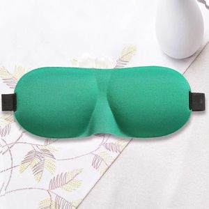 Luxe slaapmasker, oogmasker 3D, olijfgroen