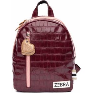 Zebra Trends Rugzak (S) - Croco red&pink