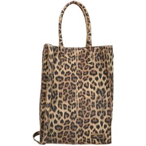 Zebra Trends Rosa shopper 15.6 inch XL luipaard