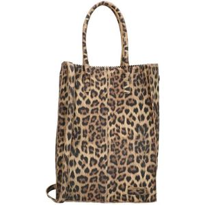 Zebra Trends Shopper Natural Bag Rosa XL Leopard