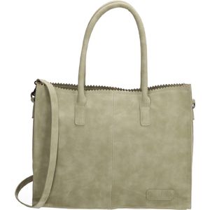 Zebra Trends - Handtas Natural Bag Lisa - Natuur Groen