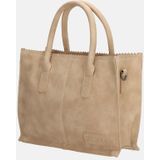 Zebra Trends - Handtas Natural Bag Lisa XS - Beige/Zandkleurig