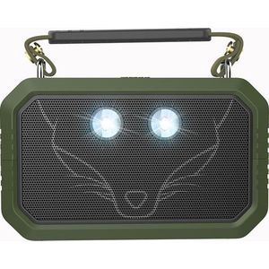 DOSS SOUNDBOX TRAVELER BLACK-GREEN - BLUETOOTH SPEAKER