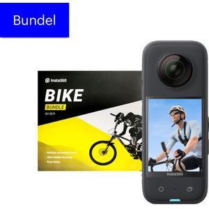 Insta360 - X3 Fiets bundel kit - action cam - stuur camera - fiets bundel