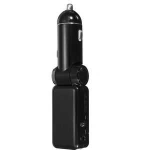BT - BC-06 Bluetooth Car Kit, FM-zender Auto MP3-speler met LED-display - zwart