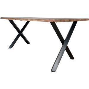 Home67 Eettafel pluma 180 cm boomstamblad