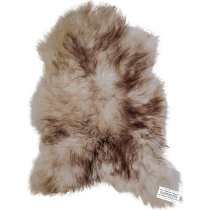 IJslandse Schapenvacht Brown Tops L (105x60cm) NORDSKINS - Vloerkleed - Dierenvellen - 100% Echt - Schapenvacht