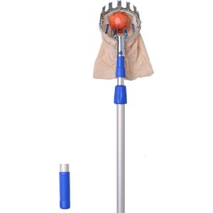 Fruitplukker / appelplukker met stevige uitschuifbare steel tot 3 meter