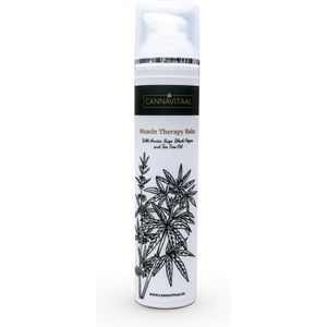 CBD spierbalsem Cannavitaal - Voor pijnlijke en / of vermoeide spieren - Ontdek de natuurlijke voordelen van hennep (cannabisolie) in deze spierbalsem