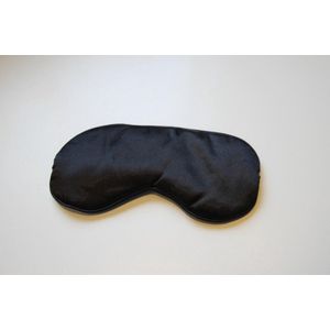 MIRO | Zijden Slaap masker | Reismasker | Oog masker | Nachtmasker | Yoga | Meditatie | Ooglapje | Blinddoek | Voor op Reis of Thuis | Slaap | Zijde | Premium Kwaliteit | Zijdezacht | Uniseks | Zwart